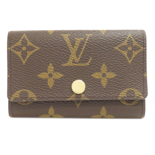 LOUIS VUITTON Key case Key holder  M62630 Monogram canvas Brown Multicles6
