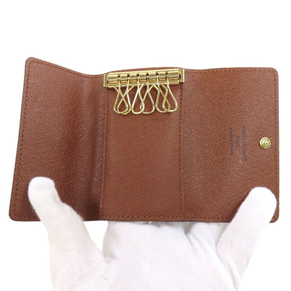 LOUIS VUITTON Key case Key holder  M62630 Monogram canvas Brown Multicles6