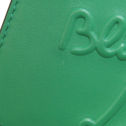 GUCCI Coin case 451184 Calfskin green Coin/Card Case Embossed Logo