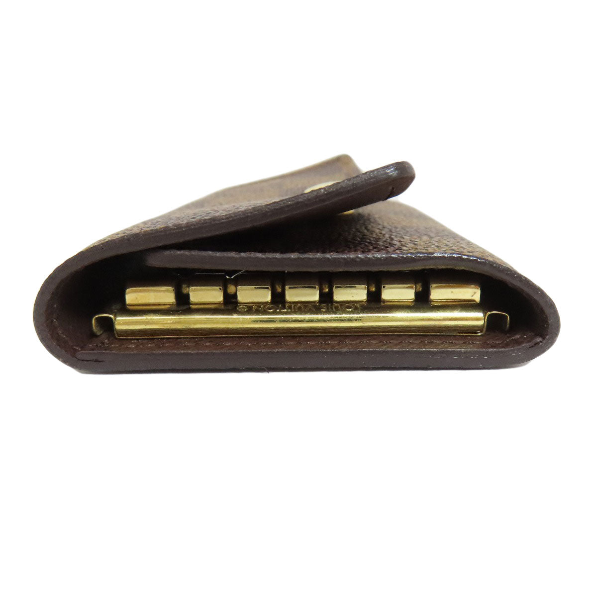 LOUIS VUITTON Key case Key holder  N62630 Damier canvas Brown Multicles6