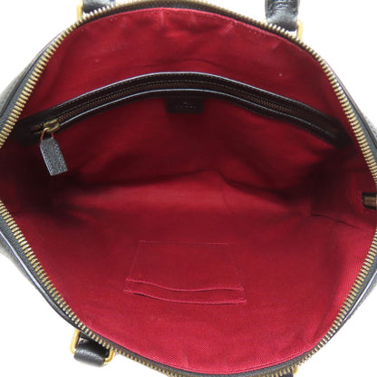 GUCCI Business bag 475448 leather black Briefcase