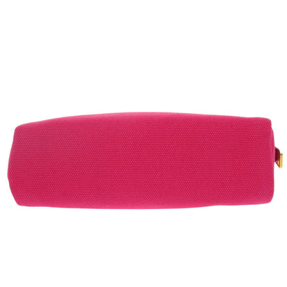 PRADA Pouch canvas pink Triangle logo