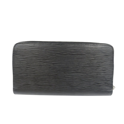LOUIS VUITTON Long Wallet Purse M61857 Epi Leather Noir Epi Zippy wallet