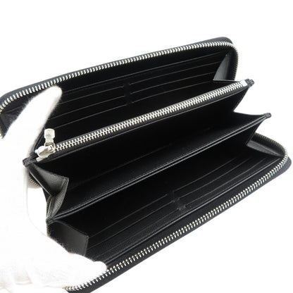 LOUIS VUITTON Long Wallet Purse M61857 Epi Leather Noir Epi Zippy wallet
