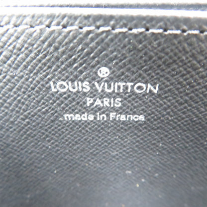 LOUIS VUITTON Long Wallet Purse M61857 Epi Leather Noir Epi Zippy wallet