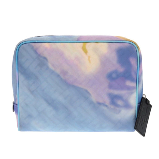 FENDI business bag 7N0116 Fabric , Calfskin Light blue