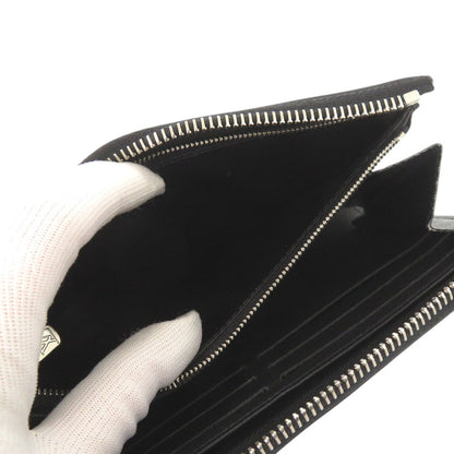 LOUIS VUITTON Long Wallet Purse M69409 Taiga Noir Taiga Zippy dragonne