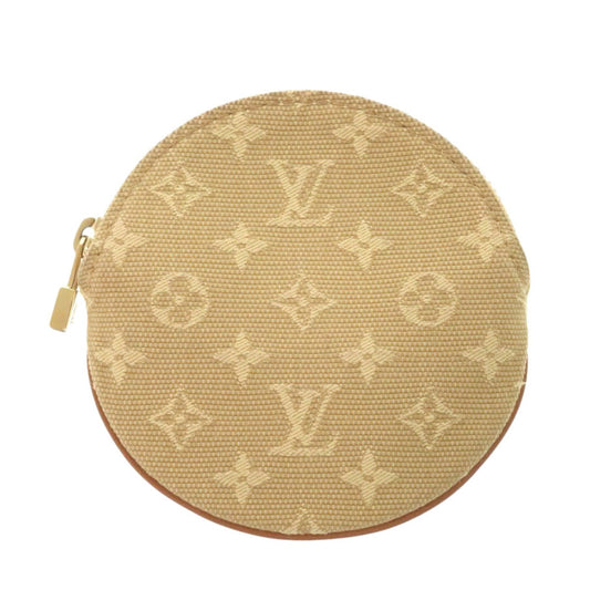LOUIS VUITTON Coin case M92452 canvas beige Monogram Porto Moneron