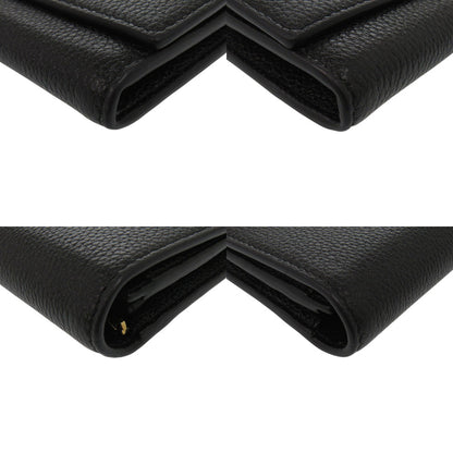 GUCCI Long Wallet Purse 573612 Calfskin black Zumi
