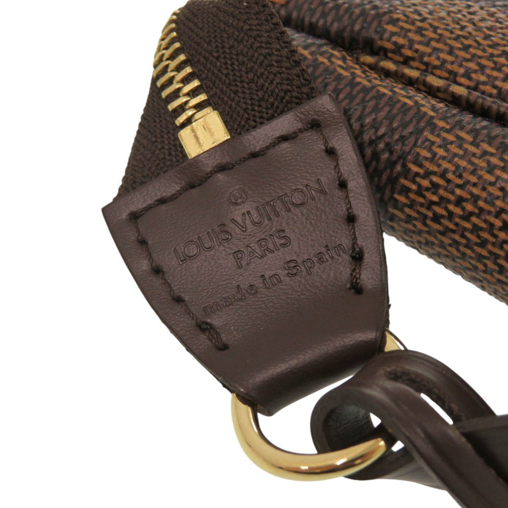 LOUIS VUITTON Pouch N41206 Damier canvas Brown Damier Pochette Accessoires Accessory pouch
