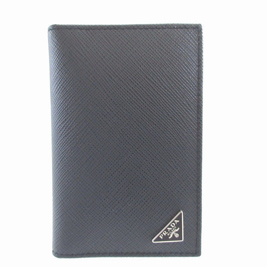 PRADA Card Case 2MC101 leather Navy