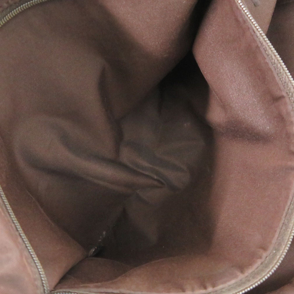 GUCCI Tote Bag 268639 Nylon Brown Abbey