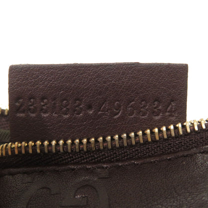 GUCCI Coin case 233183 leather Brown Guccisima