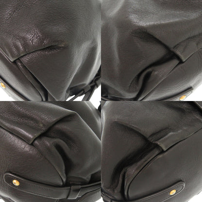 PRADA Handbag leather black
