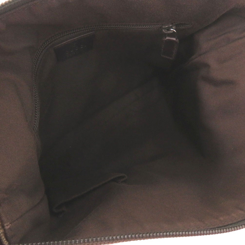 GUCCI Shoulder Bag 145857 GG canvas Brown