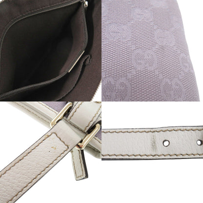 GUCCI Shoulder Bag 257246 GG canvas purple