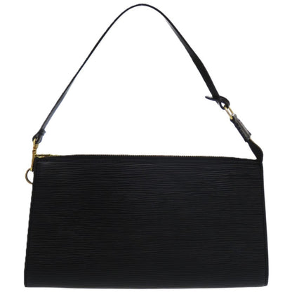 LOUIS VUITTON Pouch AR0064 Epi Leather Noir Epi Pochette Accessoires