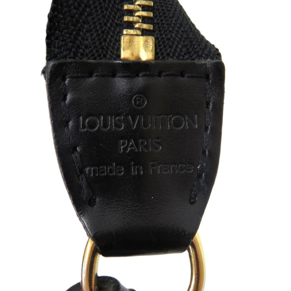 LOUIS VUITTON Pouch AR0064 Epi Leather Noir Epi Pochette Accessoires