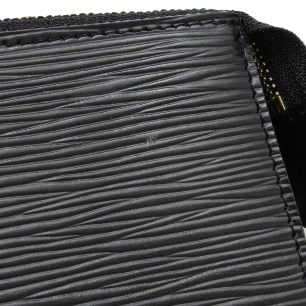 LOUIS VUITTON Pouch AR0064 Epi Leather Noir Epi Pochette Accessoires