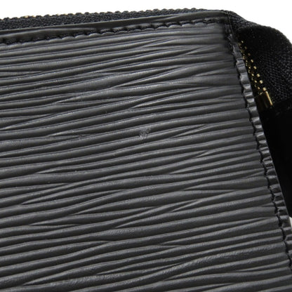 LOUIS VUITTON Pouch AR0064 Epi Leather Noir Epi Pochette Accessoires