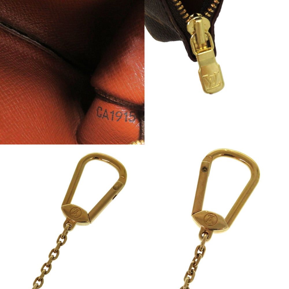 LOUIS VUITTON Coin case M62650 Monogram canvas Brown Monogram Pochette Cre