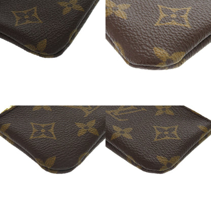 LOUIS VUITTON Coin case M62650 Monogram canvas Brown Monogram Pochette Cre
