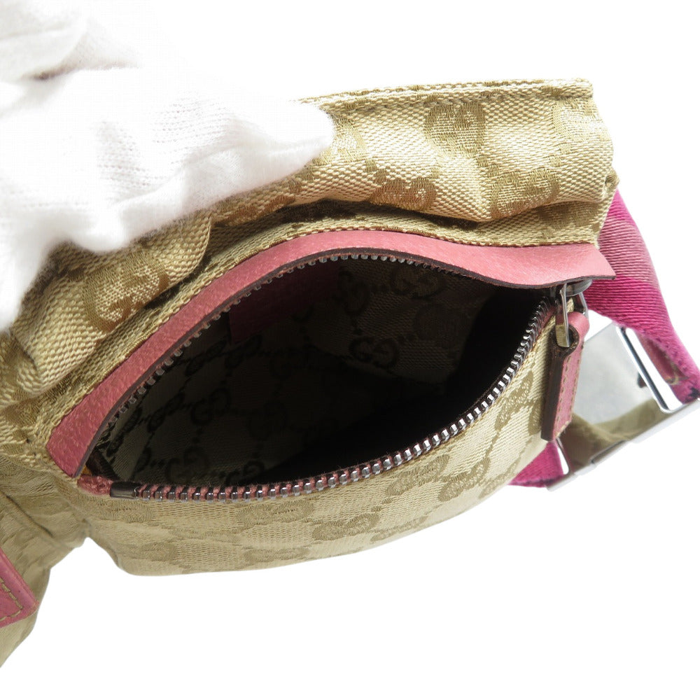 GUCCI Sling bag 28566 GG canvas beige