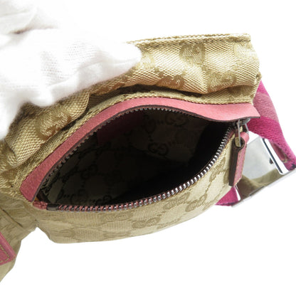 GUCCI Sling bag 28566 GG canvas beige