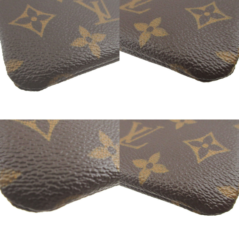 LOUIS VUITTON Coin case M62650 Monogram canvas Brown Monogram Pochette Cre