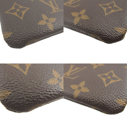LOUIS VUITTON Coin case M62650 Monogram canvas Brown Monogram Pochette Cre