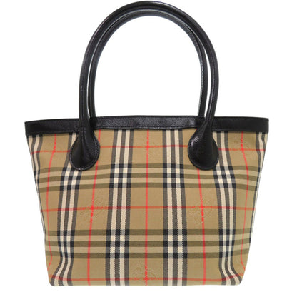BURBERRY Tote Bag canvas multicolor