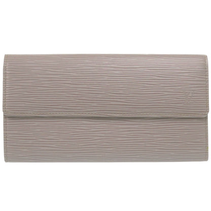 LOUIS VUITTON Long Wallet Purse M63592 Epi Leather Gray type Epi Pochette Porto Monnet Credit