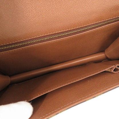 LOUIS VUITTON Clutch bag M51812 Monogram canvas Brown Monogram Pochette dame