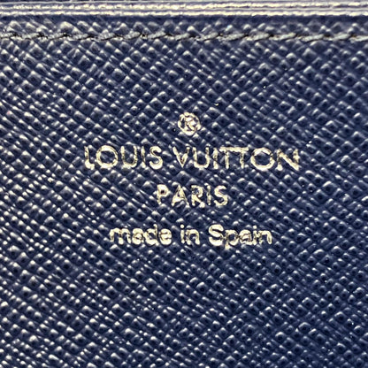 LOUIS VUITTON Long Wallet Purse M62983 Epi Leather black Zippy wallet