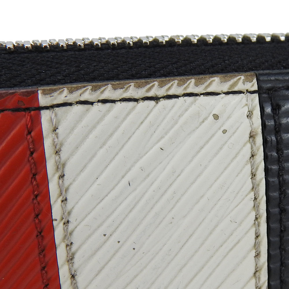 LOUIS VUITTON Long Wallet Purse M62983 Epi Leather black Zippy wallet