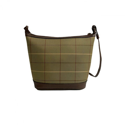 BURBERRY Shoulder Bag leather khaki