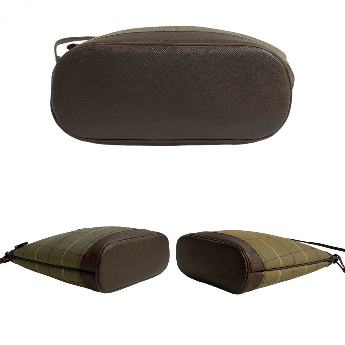 BURBERRY Shoulder Bag leather khaki
