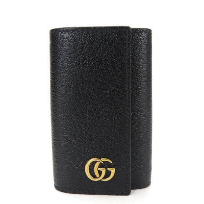 GUCCI Key case Key holder  435305 leather black