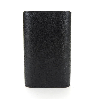 GUCCI Key case Key holder  435305 leather black