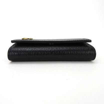 GUCCI Key case Key holder  435305 leather black