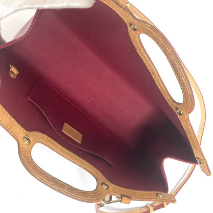 LOUIS VUITTON Handbag M91987 Monogram Vernis Red Monogram Vernis Roxbury Drive