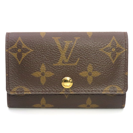 LOUIS VUITTON Key case Key holder  M62630 Monogram Brown Multicles6