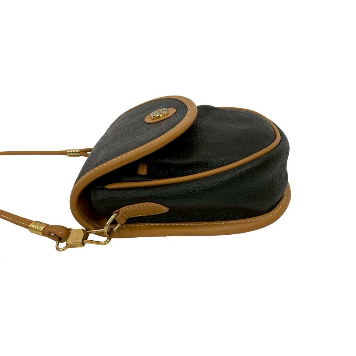 GUCCI Shoulder Bag leather black