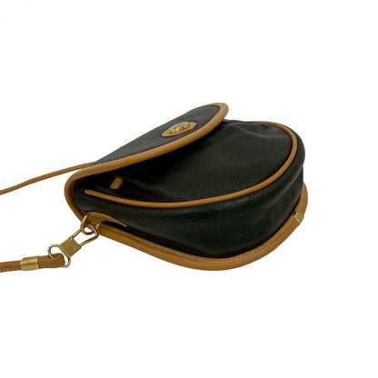 GUCCI Shoulder Bag leather black