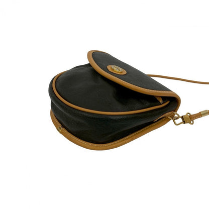 GUCCI Shoulder Bag leather black