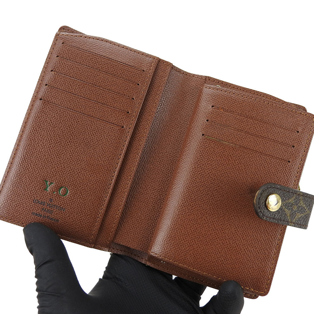 LOUIS VUITTON Bifold Wallet M61674 Monogram Brown Portefeuille Vienova