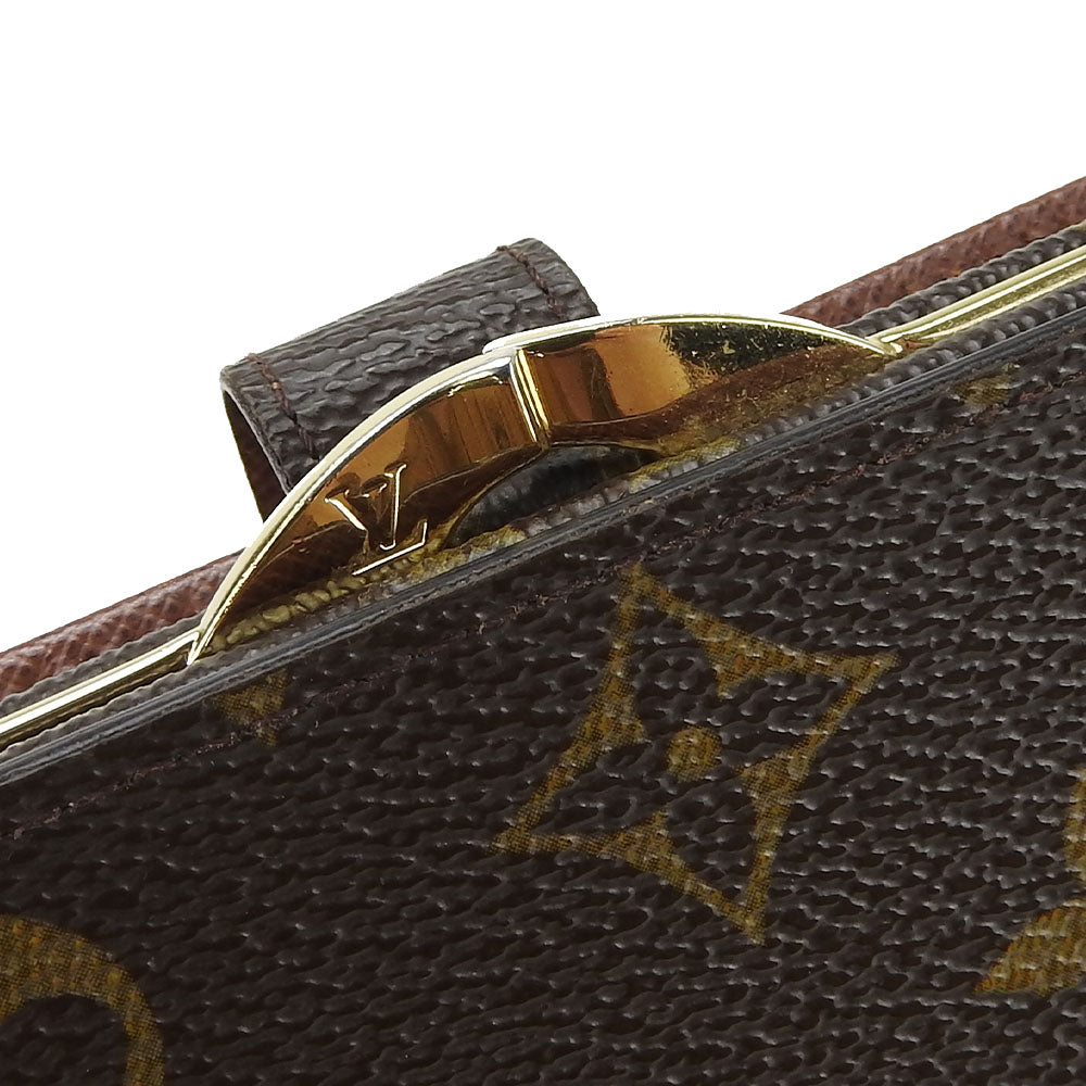 LOUIS VUITTON Bifold Wallet M61674 Monogram Brown Portefeuille Vienova