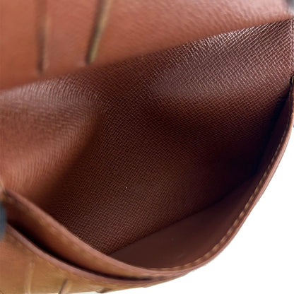 LOUIS VUITTON Bifold Wallet M61674 Monogram Brown Portefeuille Vienova