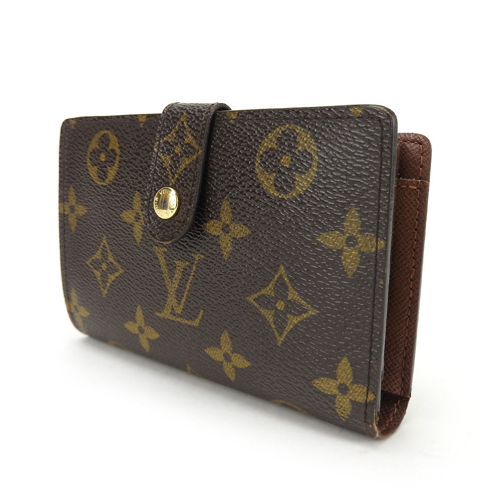 LOUIS VUITTON Bifold Wallet M61674 Monogram Brown Portefeuille Vienova