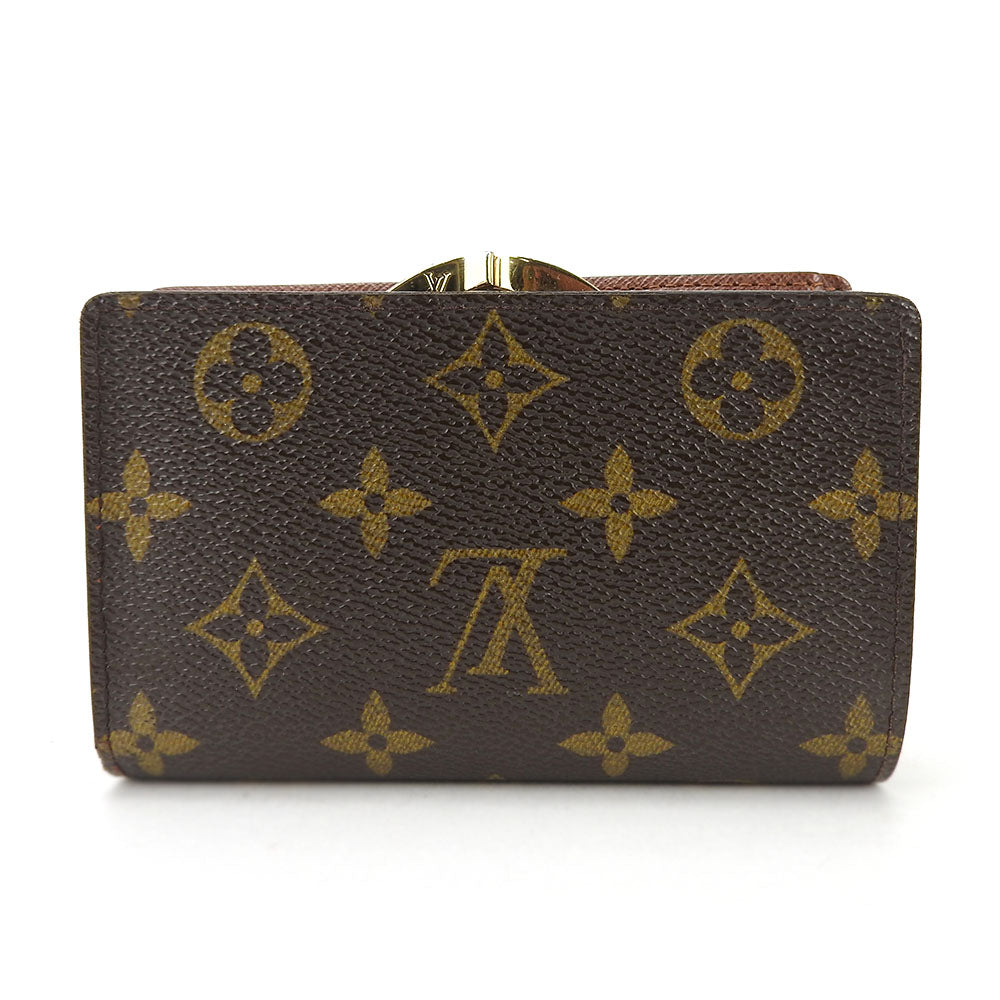 LOUIS VUITTON Bifold Wallet M61674 Monogram Brown Portefeuille Vienova